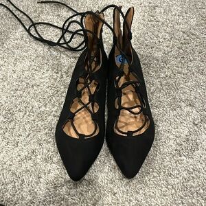 NWOT black Nine West flats! Size 6.5